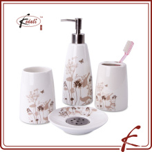 hot selling set four ceramic bathroom accessories